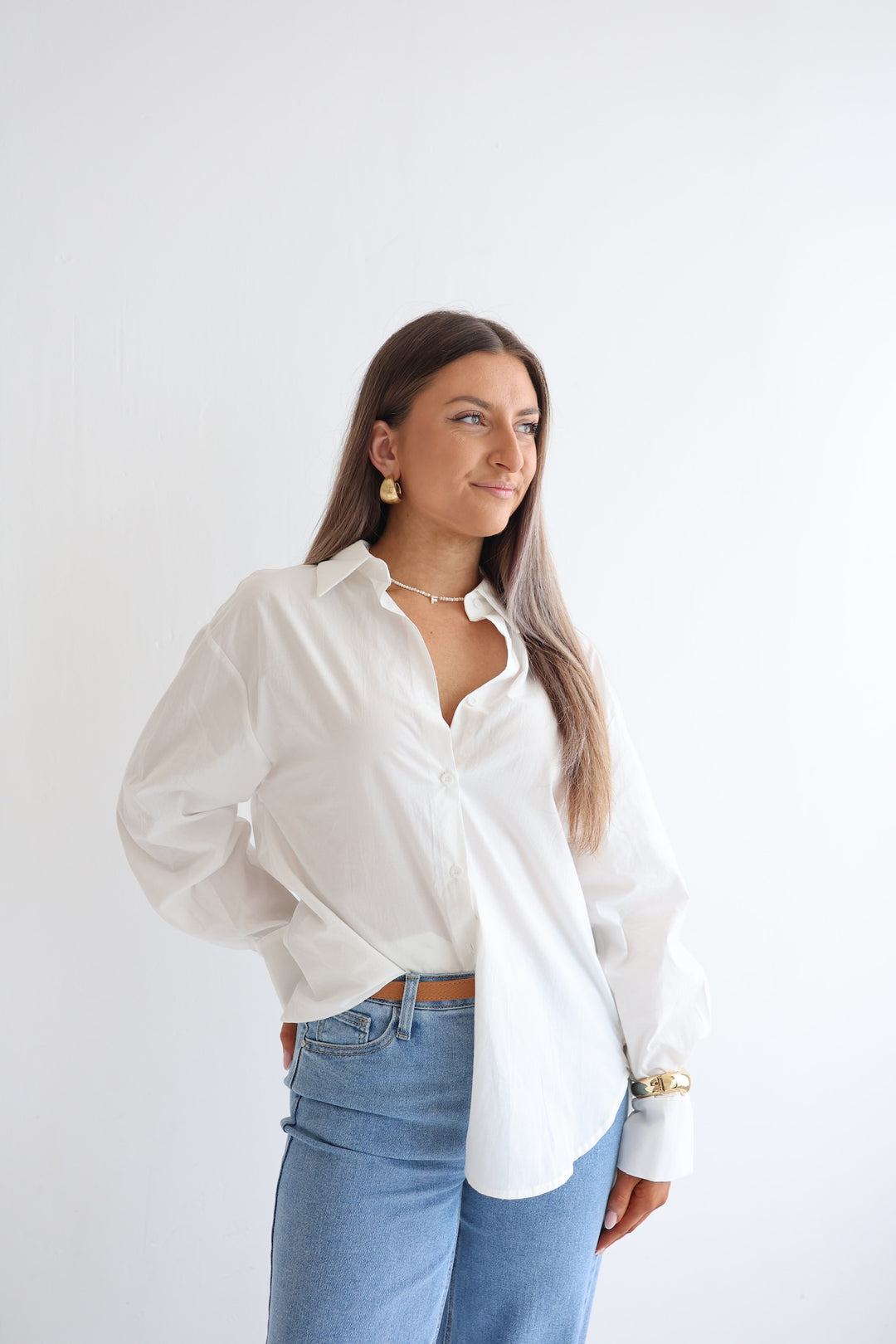 Oversize Hemd Cotton Classy