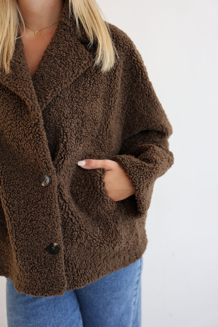 Plush Teddy Jacket
