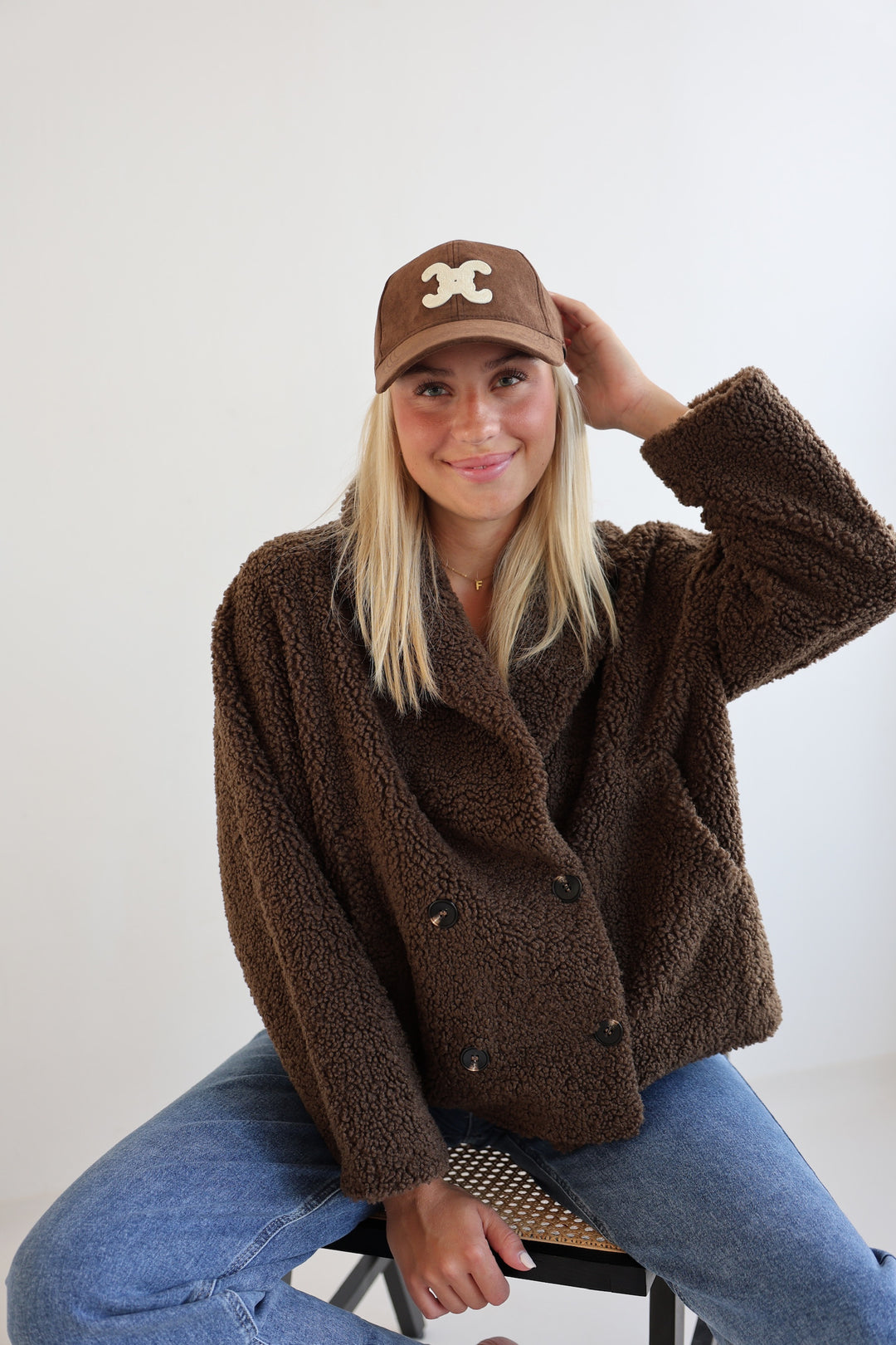 Kappe in Wildlederoptik Celina