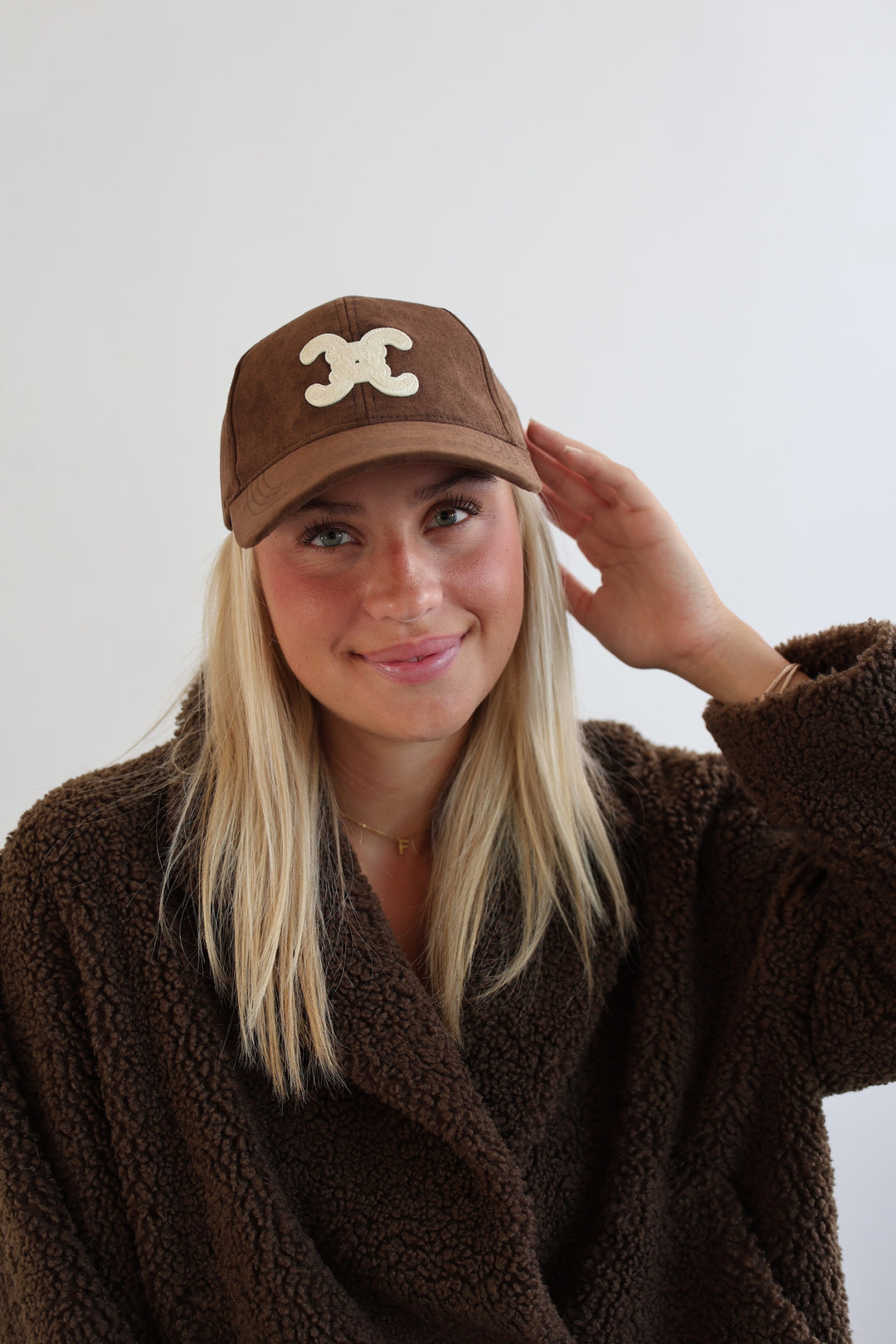 Kappe in Wildlederoptik Celina