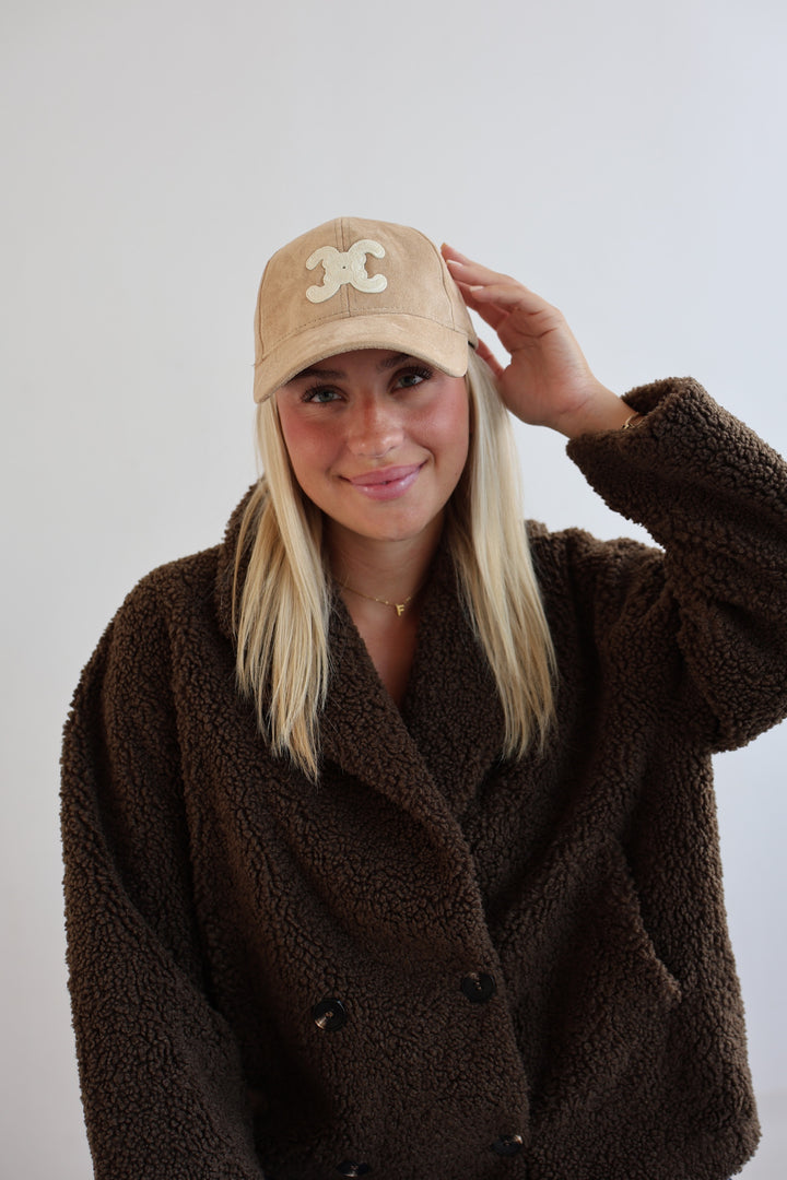 Kappe in Wildlederoptik Celina