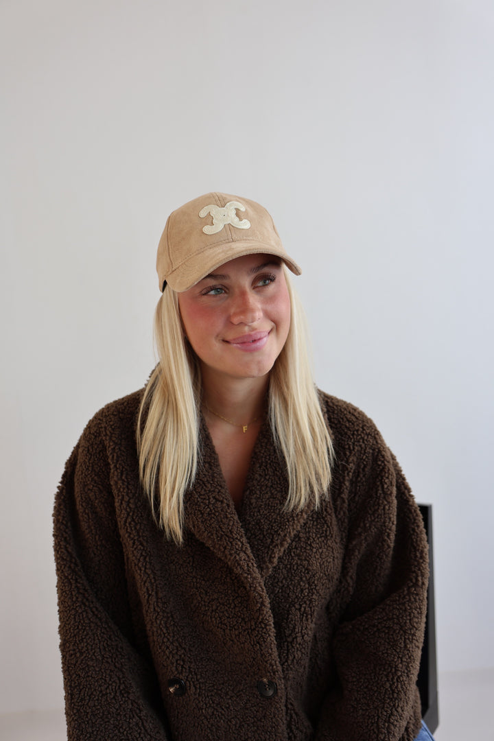 Kappe in Wildlederoptik Celina