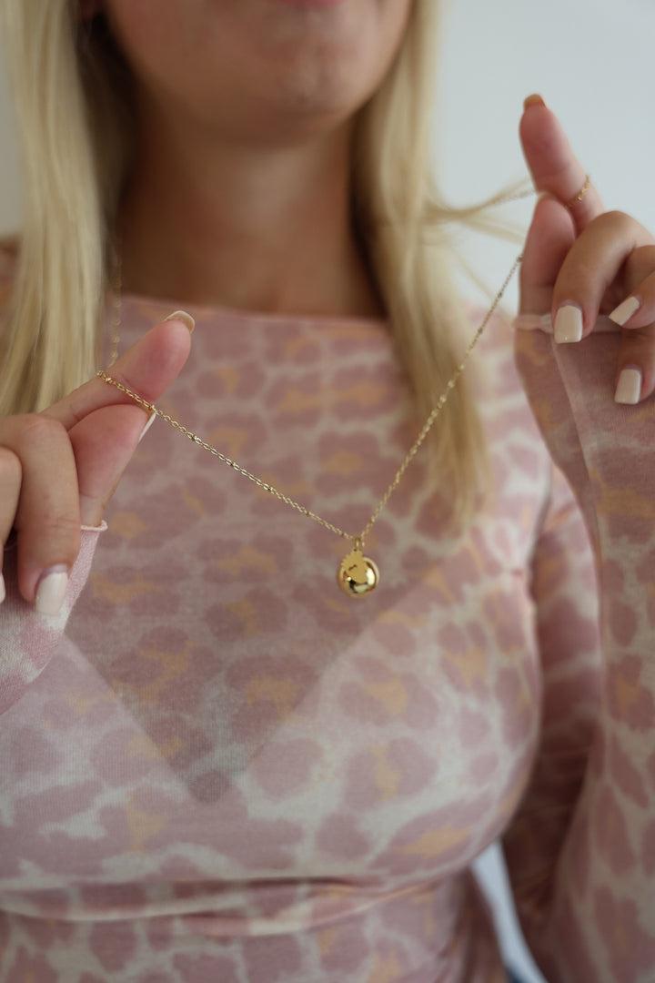 Lange Halskette Footprint