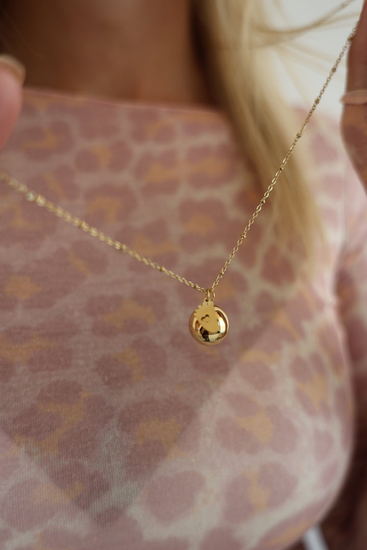 Lange Halskette Footprint