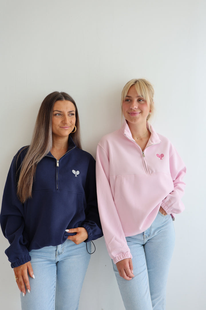 Zip-Sweater Tennis Racket