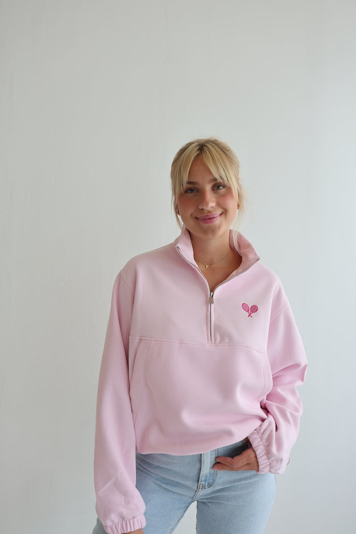 Zip-Sweater Tennis Racket