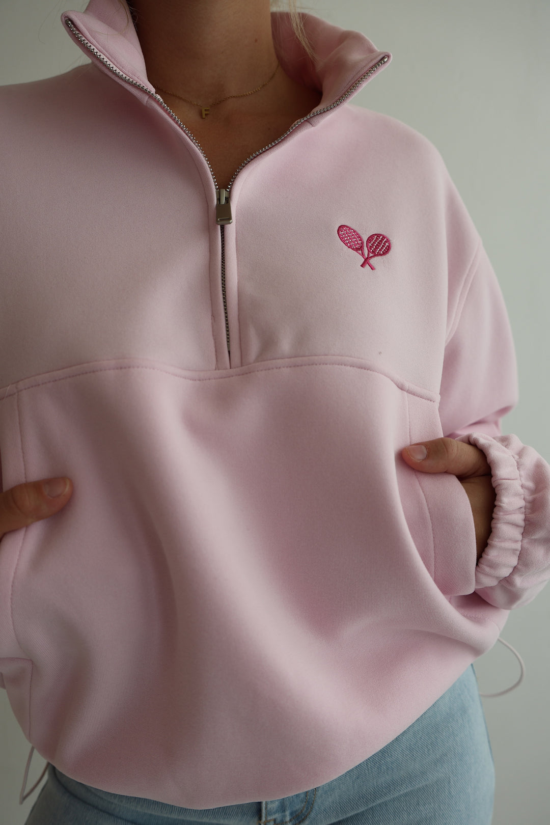 Zip-Sweater Tennis Racket