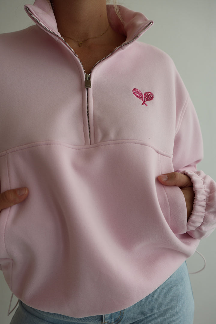 Zip-Sweater Tennis Racket