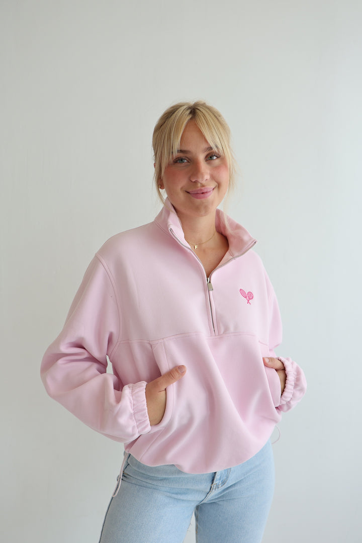 Zip-Sweater Tennis Racket