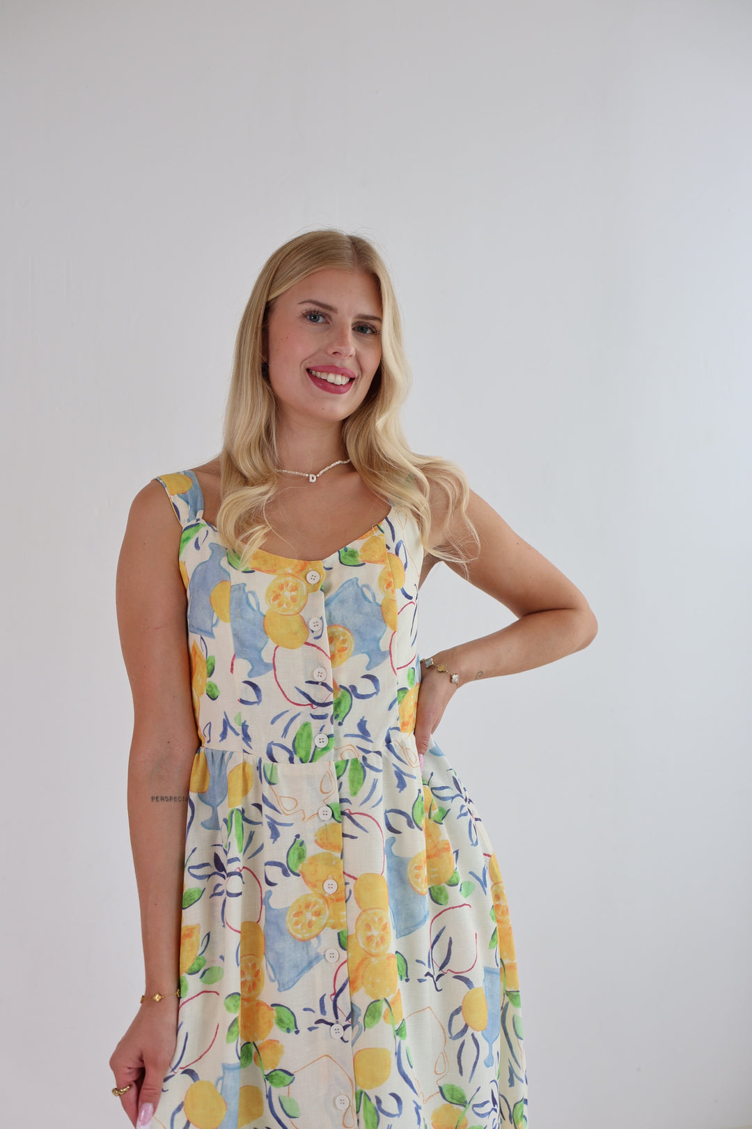 Leinenkleid Lemon Fresh