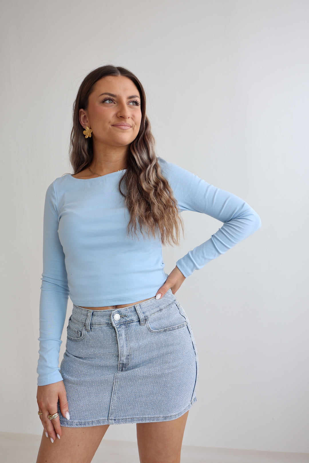 Jeansrock Full of Diamonds