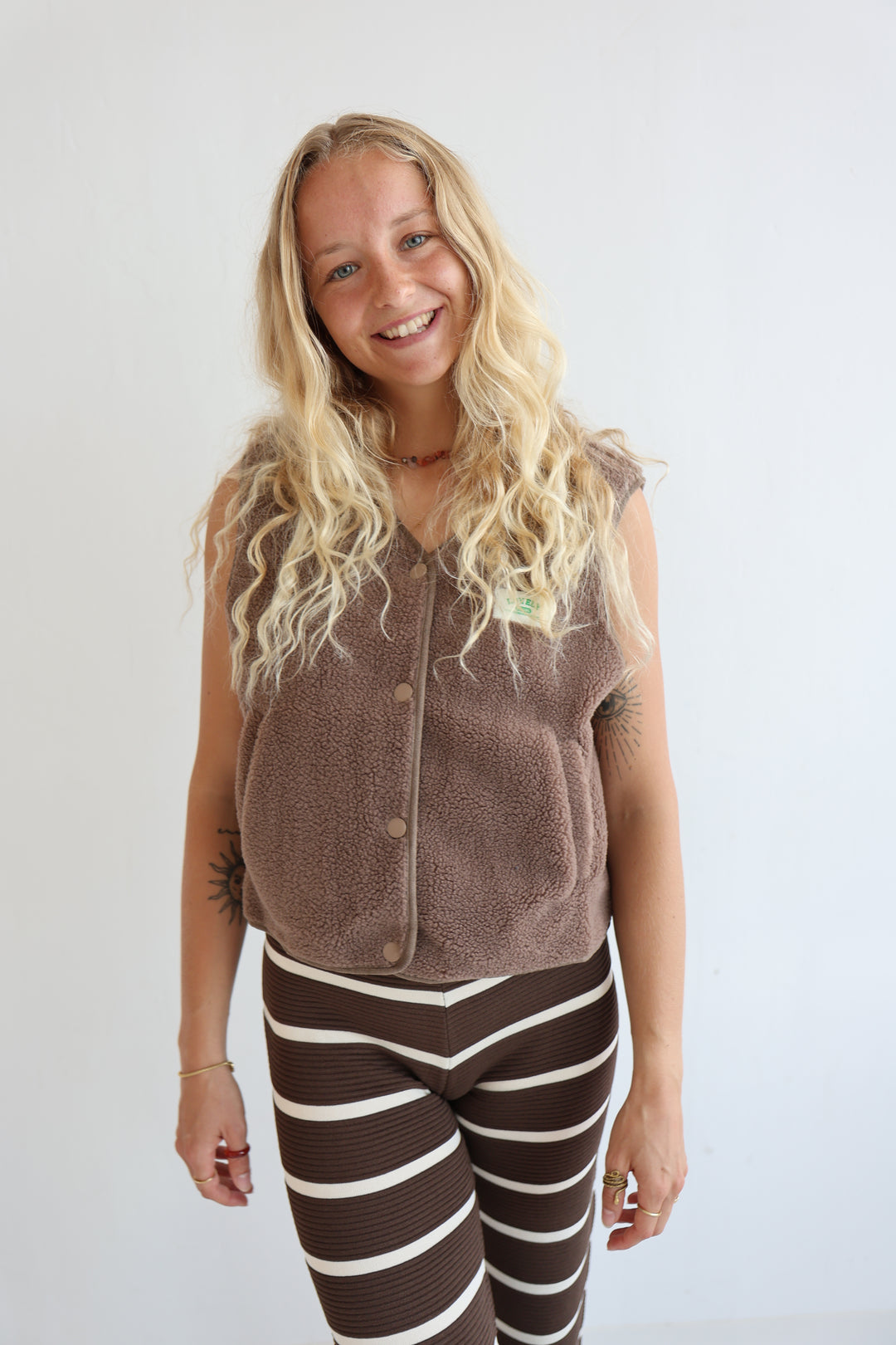 Teddyweste Lovely Patch