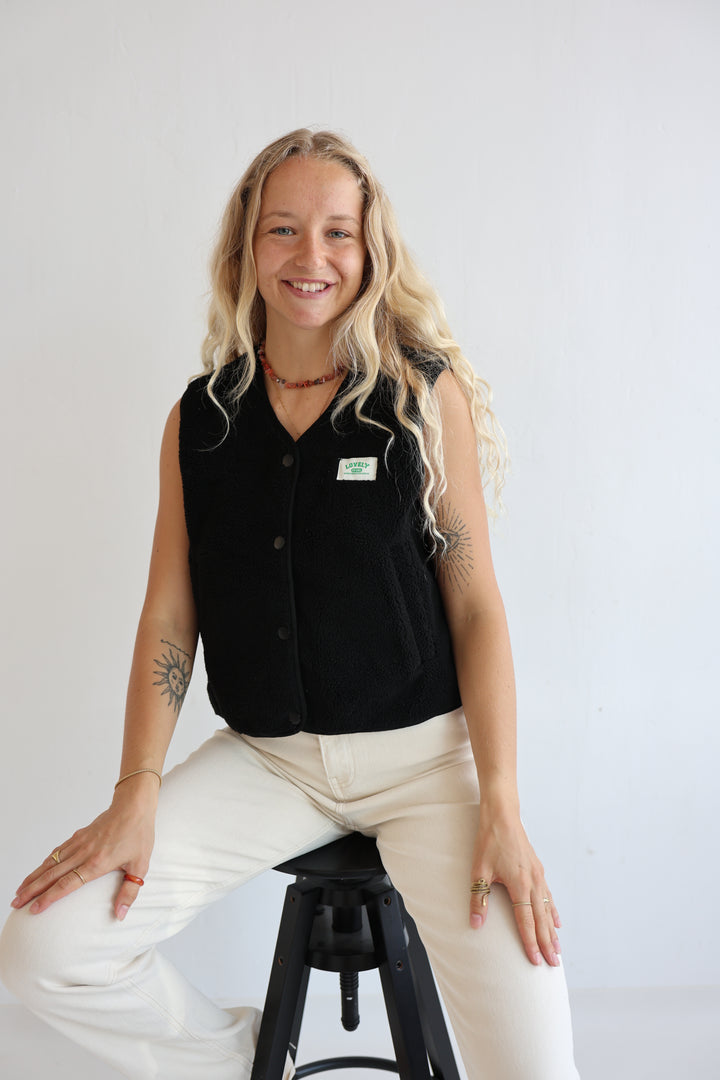 Teddyweste Lovely Patch