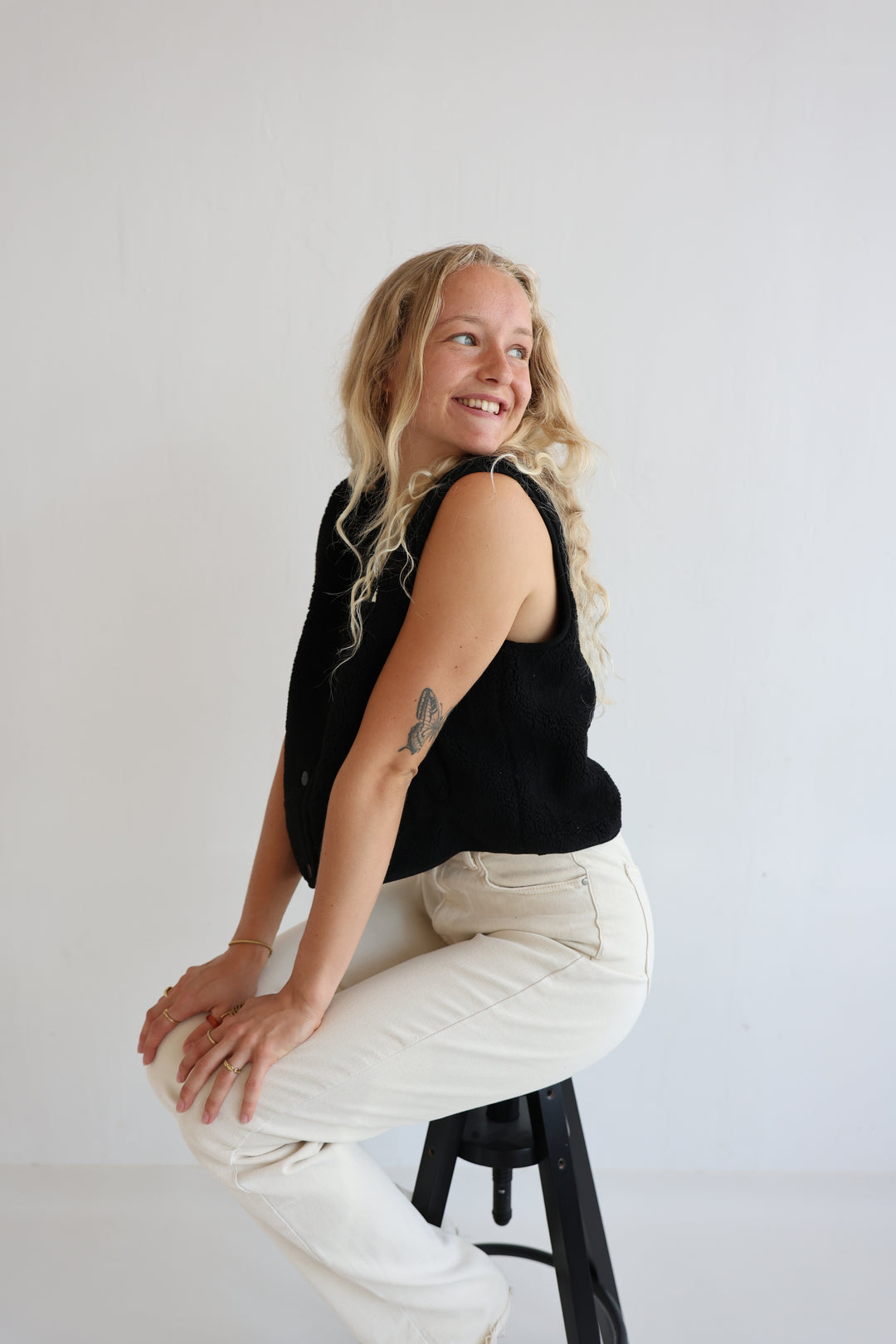 Teddyweste Lovely Patch