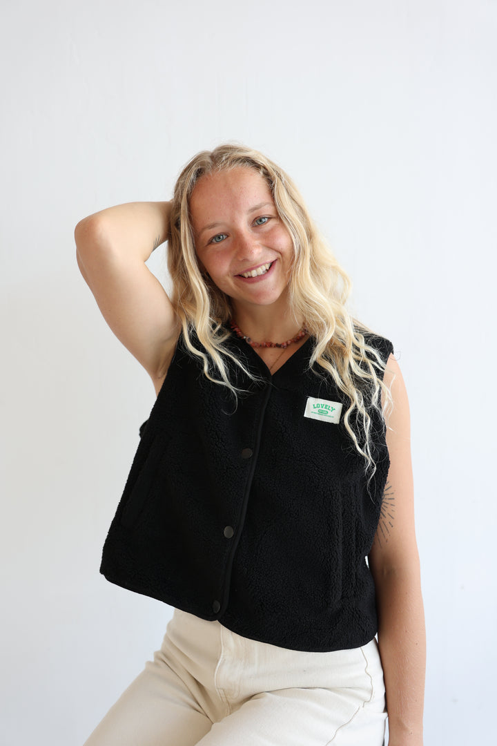 Teddyweste Lovely Patch