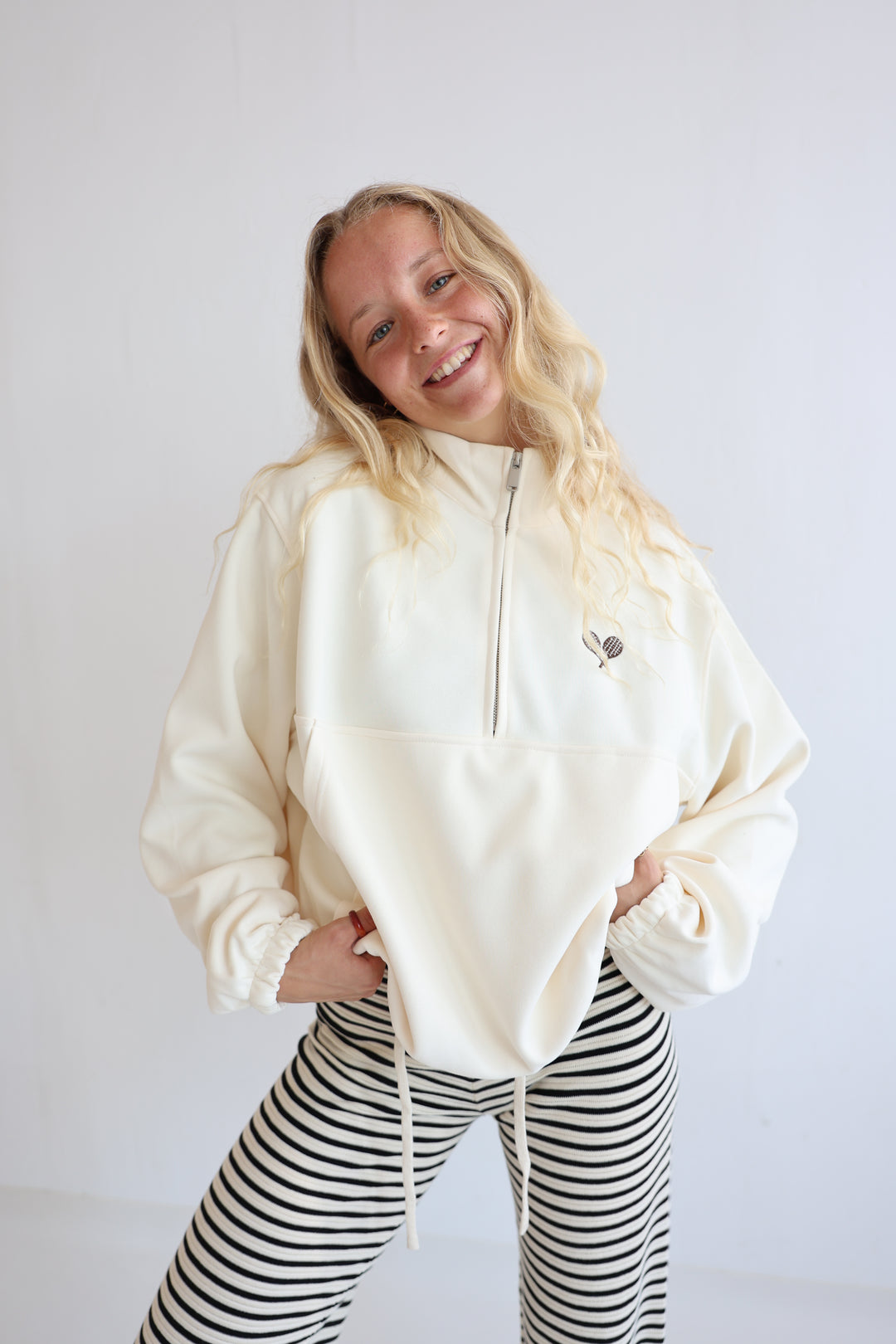 Zip-Sweater Tennis Racket