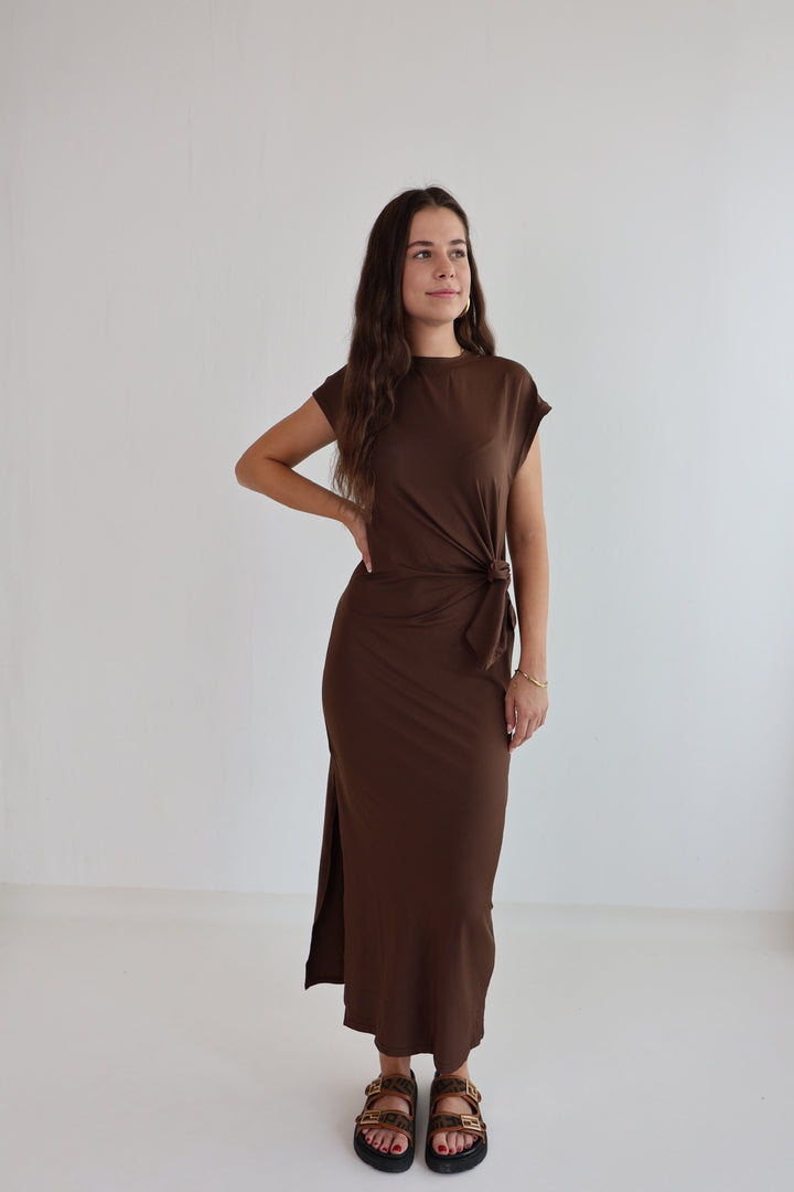 Figurbetontes Kleid mit Knoten Venezia