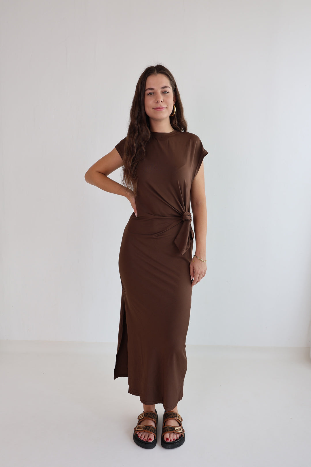 Figurbetontes Kleid mit Knoten Venezia