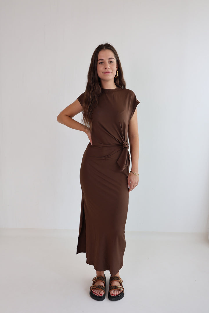 Figurbetontes Kleid mit Knoten Venezia