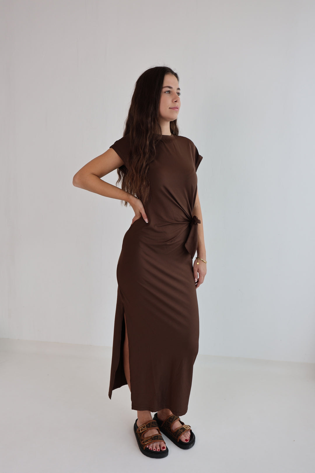 Figurbetontes Kleid mit Knoten Venezia