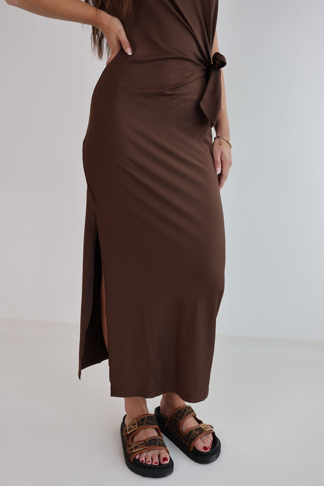 Figurbetontes Kleid mit Knoten Venezia