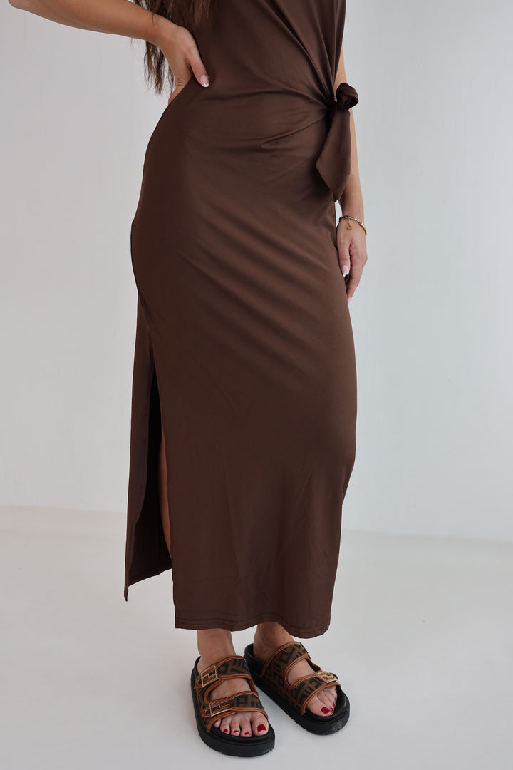 Figurbetontes Kleid mit Knoten Venezia