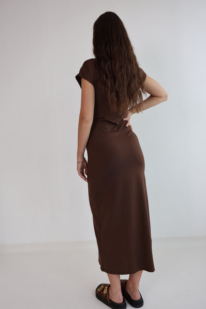 Figurbetontes Kleid mit Knoten Venezia