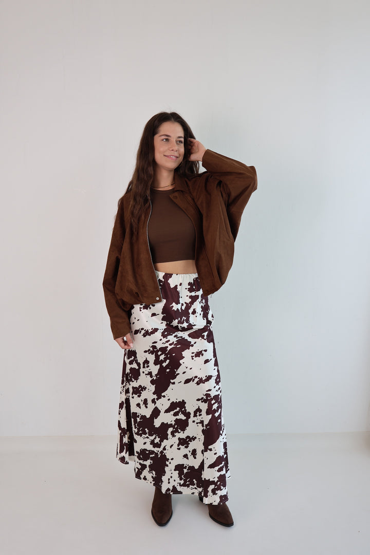 Wildlederjacke Hazelnut