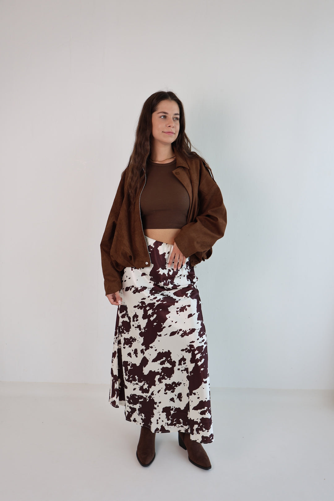 Wildlederjacke Hazelnut