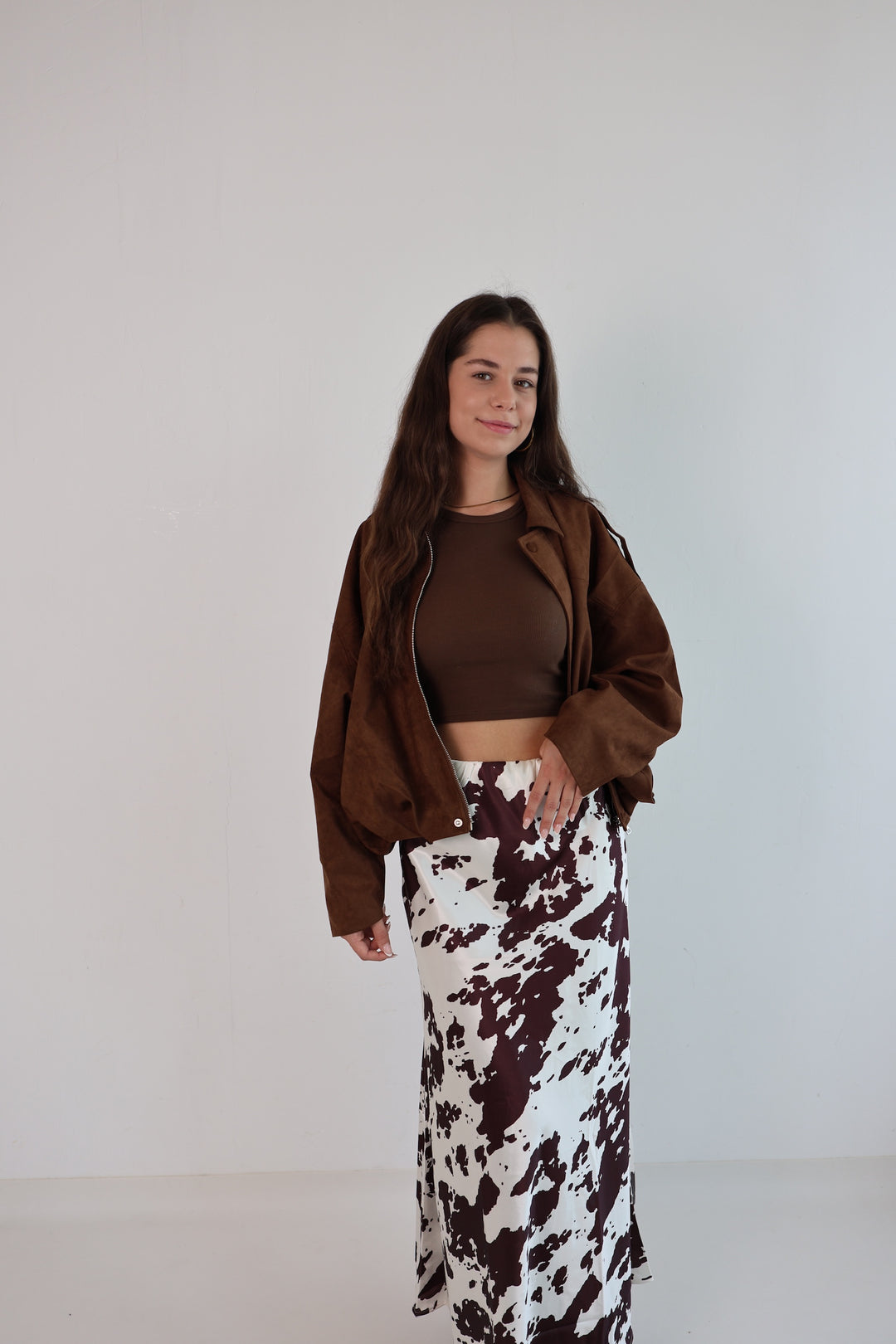 Wildlederjacke Hazelnut