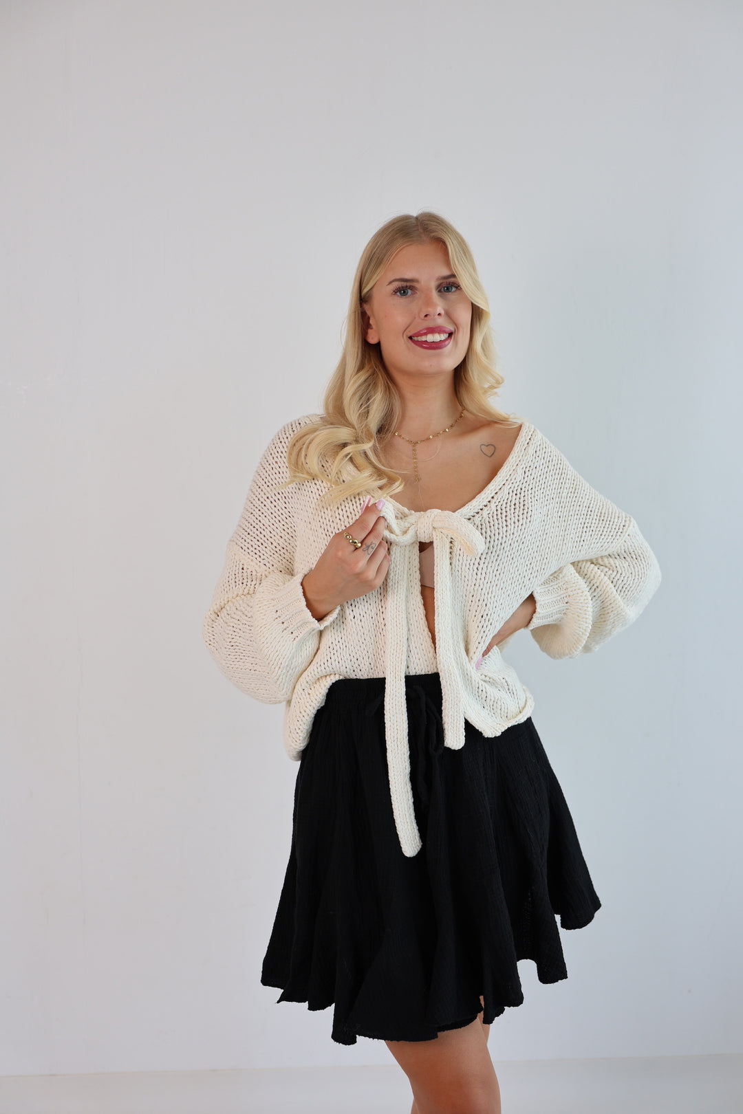 Volantrock aus Musselin Natascha