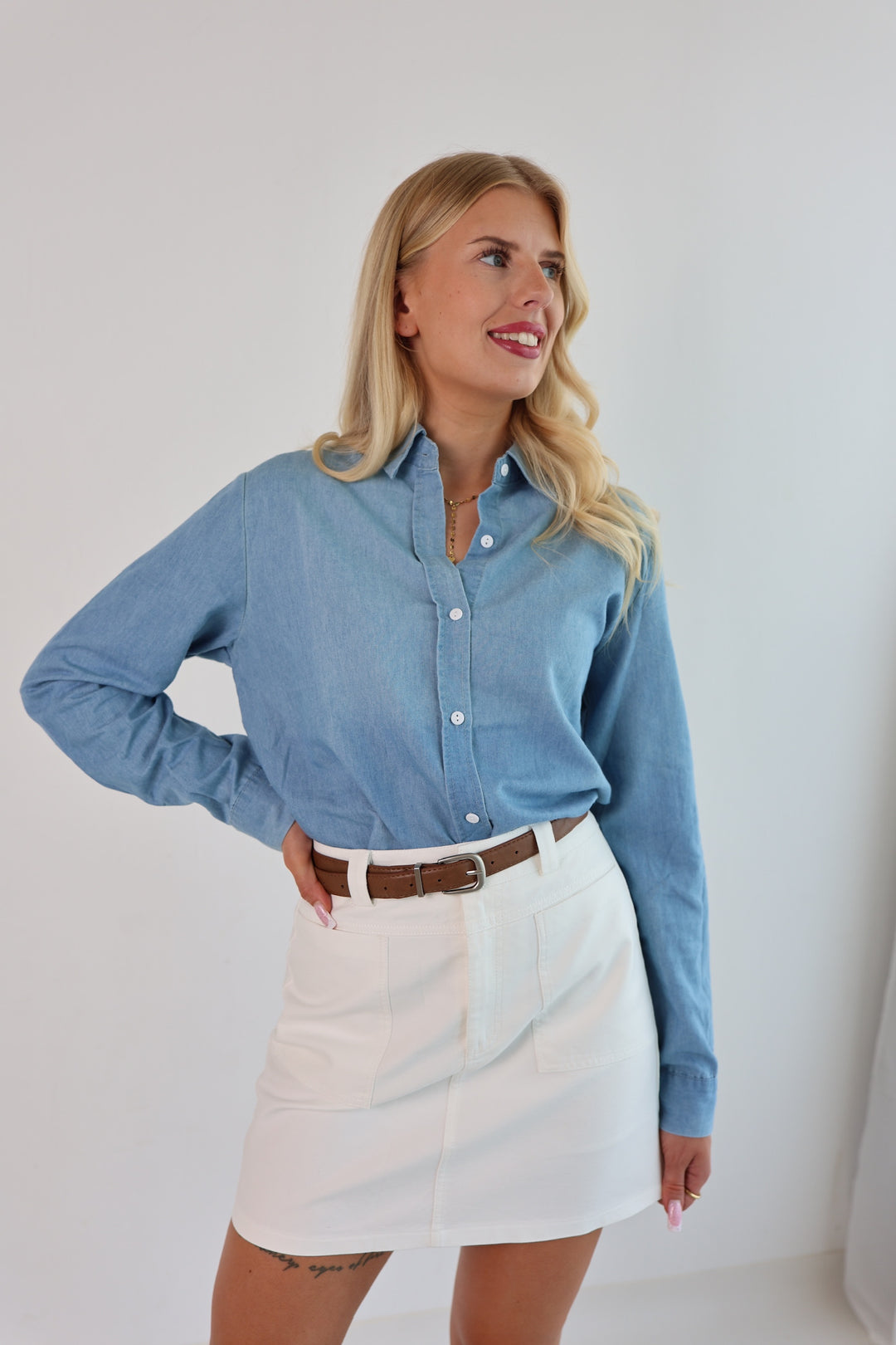 Jeanshemd Amour Toujours