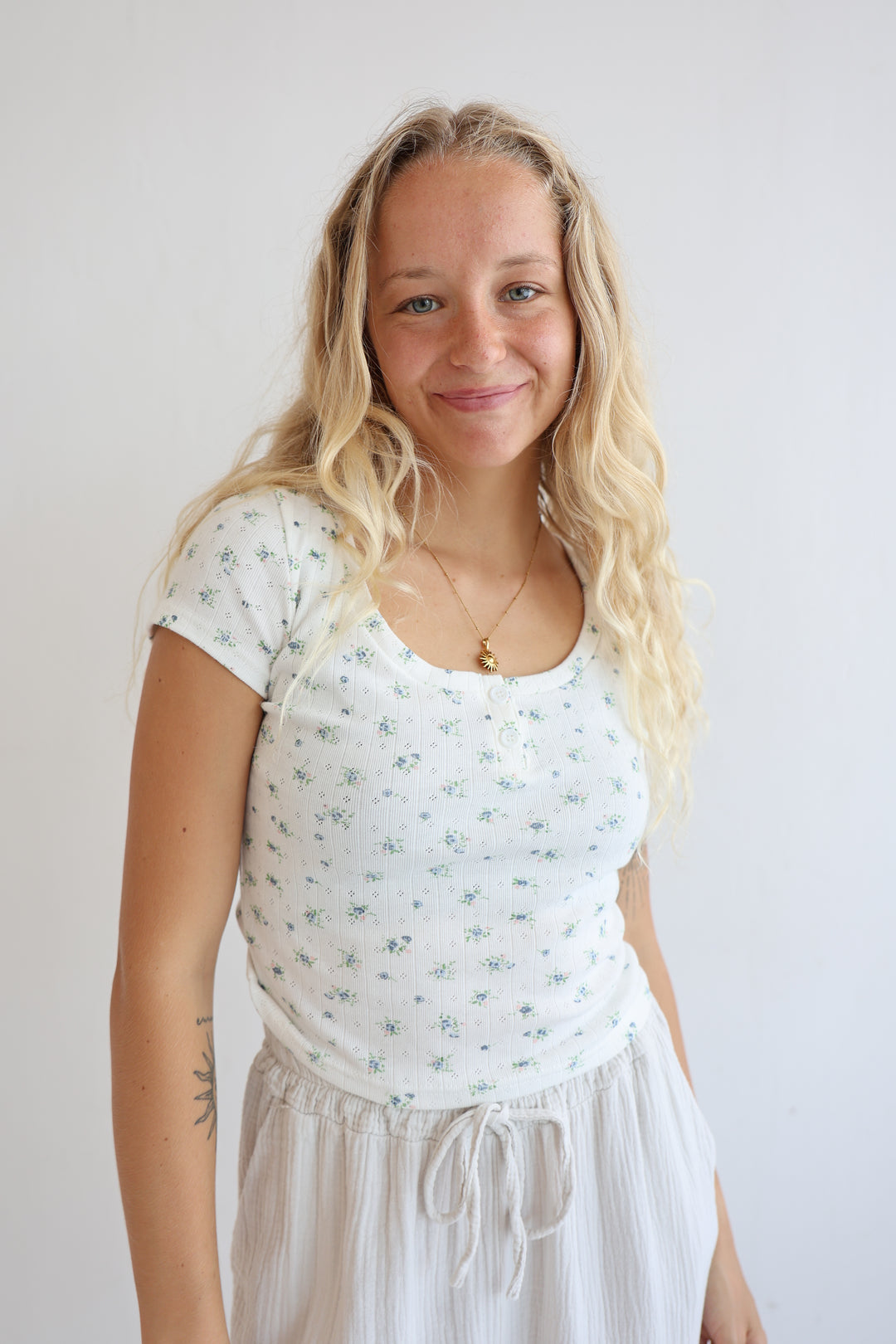 Pointelle T-Shirt Nancy