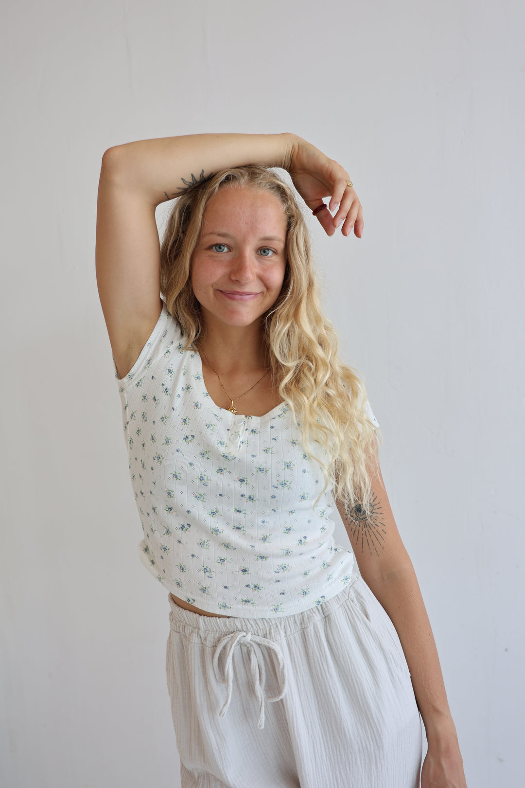 Pointelle T-Shirt Nancy