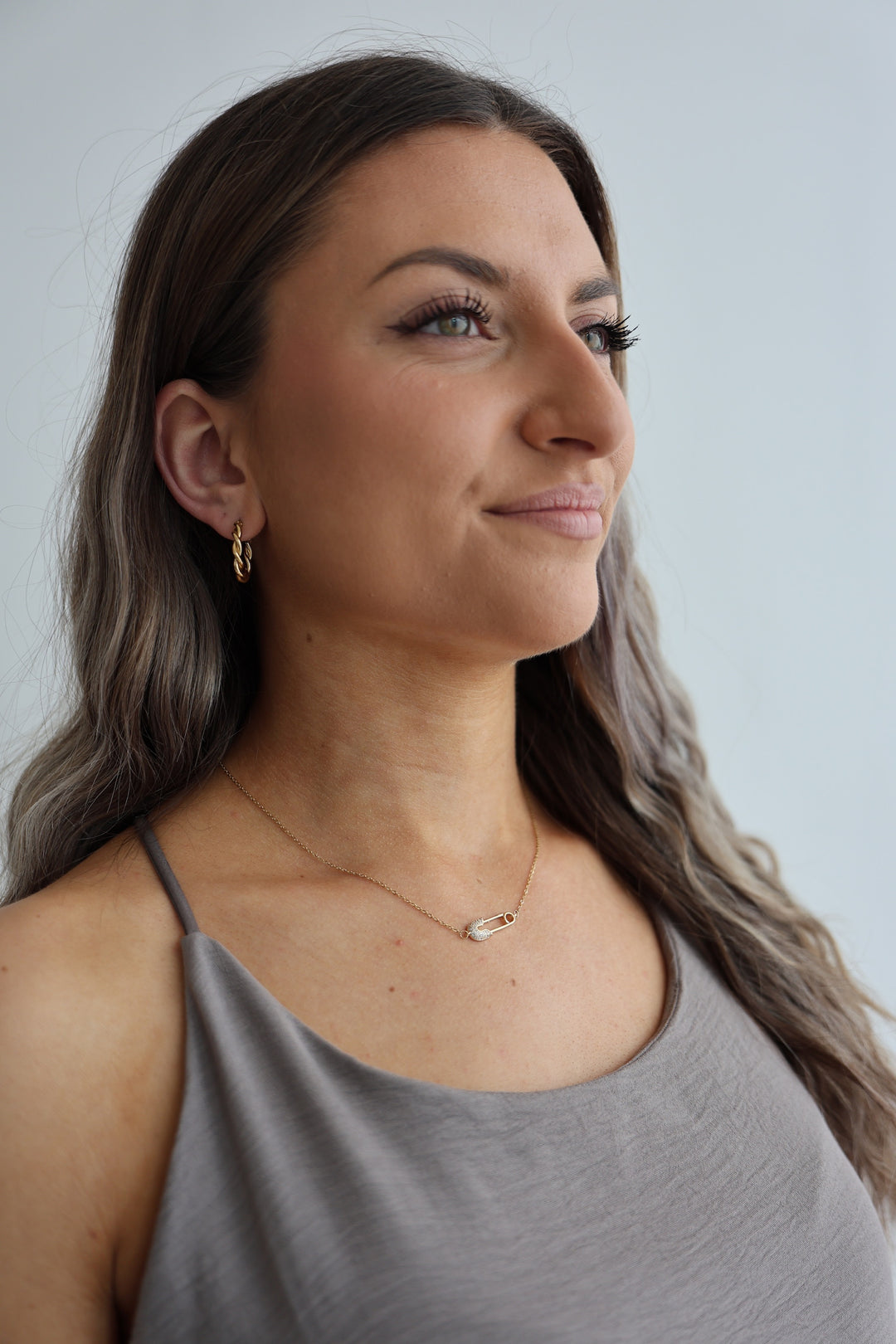 Halskette Safety Pin