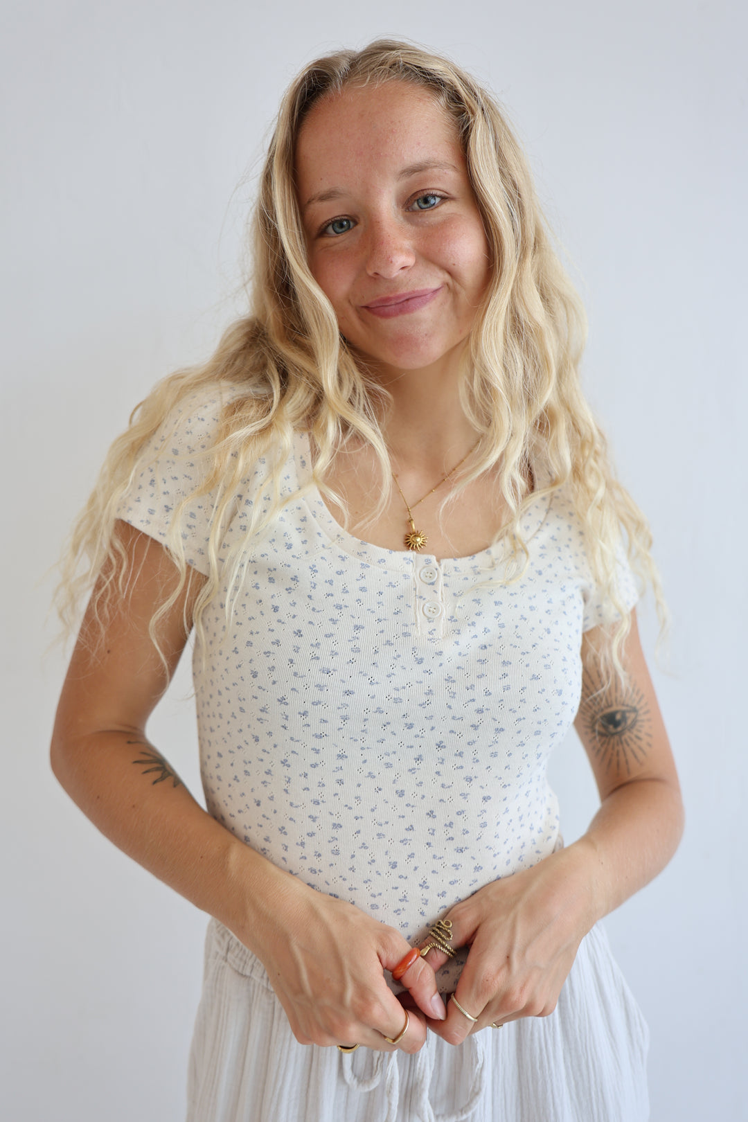 Pointelle T-Shirt Nancy