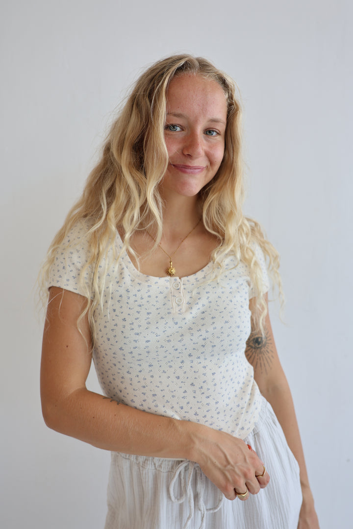 Pointelle T-Shirt Nancy