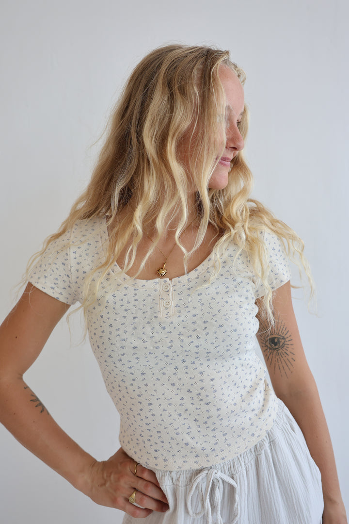 Pointelle T-Shirt Nancy