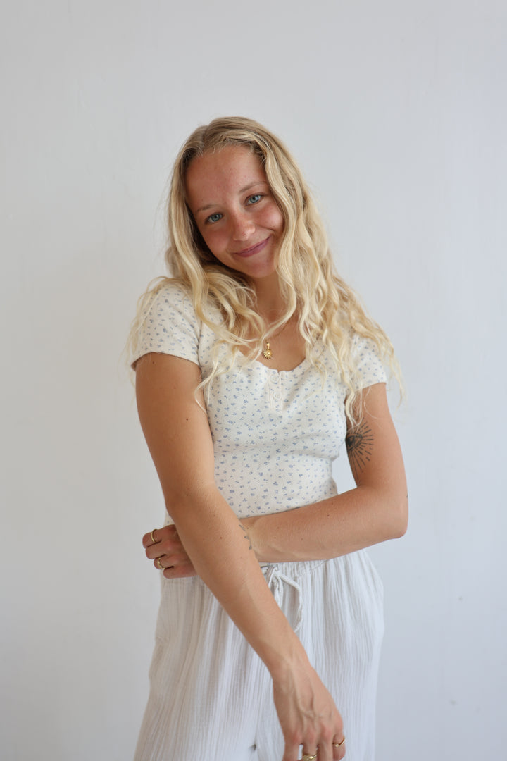 Pointelle T-Shirt Nancy