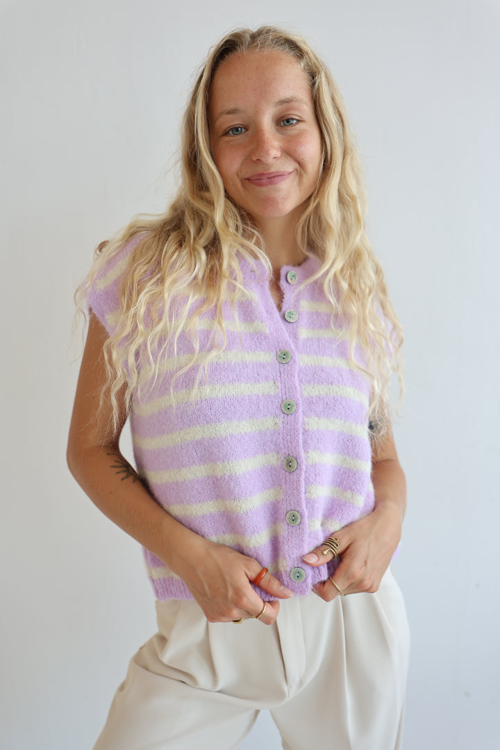 Gestreifte Weste Cosima
