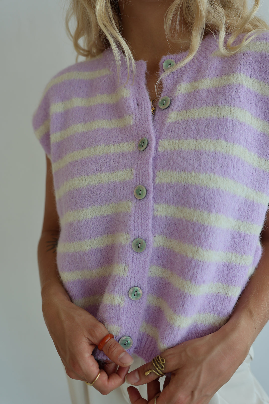 Gestreifte Weste Cosima