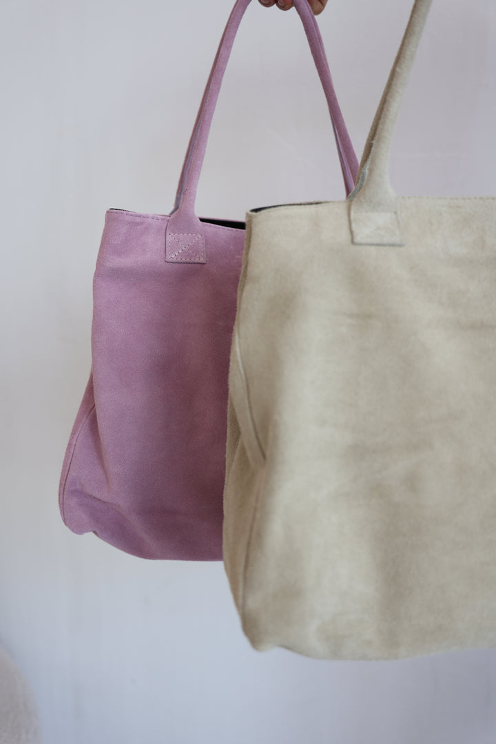 Shopper aus Wildleder Kamina