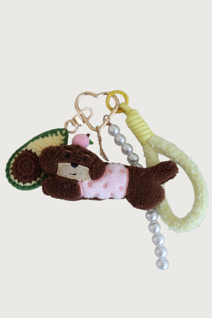 Bag Charm Dog & Avocado